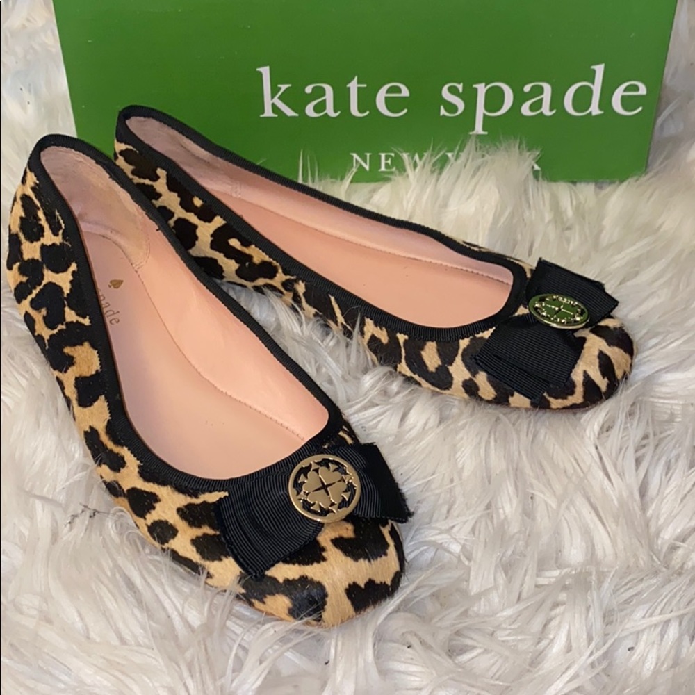 Kate Spade Leopard Ballerina Flats